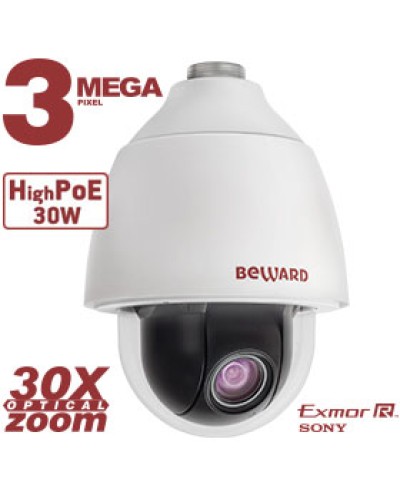 IP-камера видеонаблюдения PTZ купольная Beward BD143P30 в Саранске IP-камеры Pintop.ru