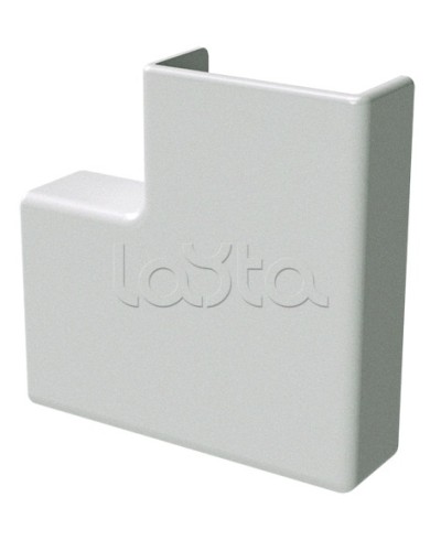 Угол плоский белый 22x10 DKC (00407R) в Саранске Аксессуары для кабель-канала Pintop.ru