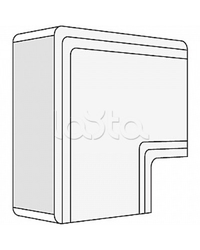 Угол плоский 150x60 NPAN DKC 01747 в Саранске Аксессуары для кабель-канала Pintop.ru