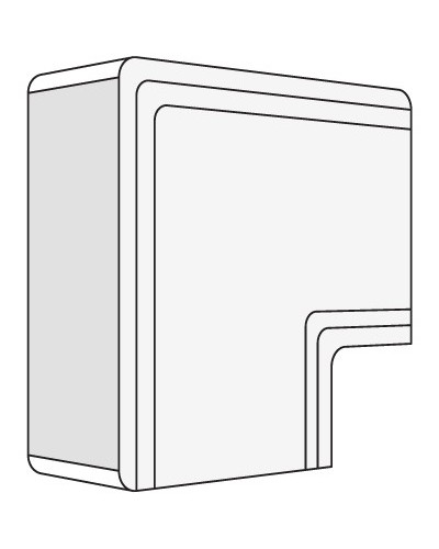 Угол плоский NPAN 25x30 мм DKC 01737 в Саранске Аксессуары для кабель-канала Pintop.ru