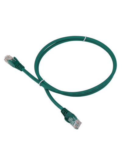 Патч-корд LANMASTER LSZH UTP кат.5e, 0.3 м, зеленый LANMASTER LAN-PC45/U5E-0.3-GN в Саранске Патчкорды (медные) Pintop.ru