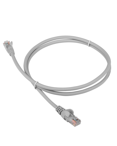 Патч-корд LANMASTER LSZH UTP кат.5e, 0.3 м, серый LANMASTER LAN-PC45/U5E-0.3-GY в Саранске Патчкорды (медные) Pintop.ru