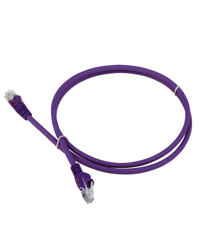 Патч-корд LANMASTER LSZH UTP кат.5e, 0.3 м, фиолетовый LANMASTER LAN-PC45/U5E-0.3-VI в Саранске Патчкорды (медные) Pintop.ru