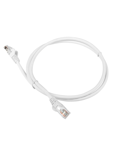 Патч-корд LANMASTER LSZH UTP кат.5e, 0.3 м, белый LANMASTER LAN-PC45/U5E-0.3-WH в Саранске Патчкорды (медные) Pintop.ru
