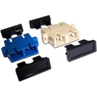 Адаптер оптический SC, SM/APC, дуплексный LANMASTER LAN-2SC-AM-APC