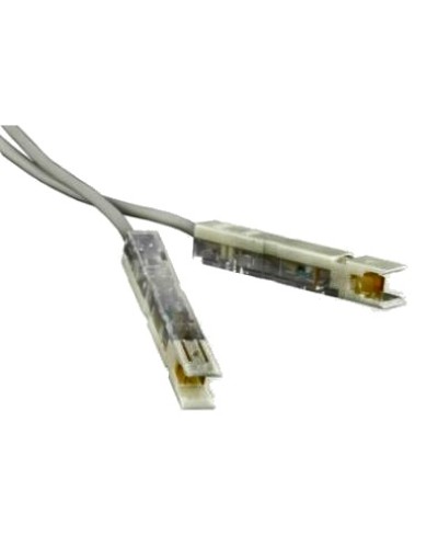 Патч-корд 110 тип - 110 тип, 1 пара, 5 м, серый LANMASTER LAN-P1-P1-5m в Саранске Патч-корды и пигтейлы Pintop.ru