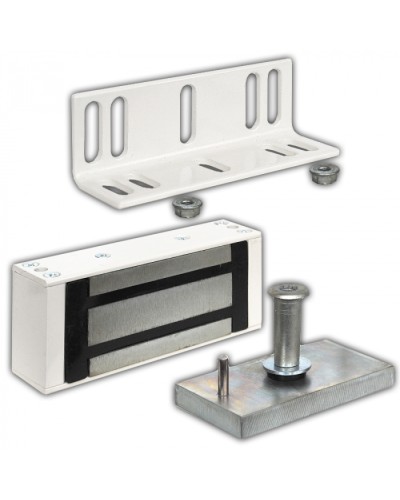 Замок электромагнитный Олевс М1-300 белый в Саранске Электромагнитные замки Pintop.ru